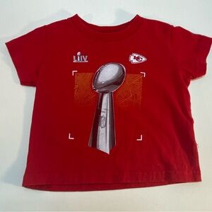 Kansas City Chiefs NFL Super Bowl LIV 54 Youth T-shirt 2T Red Fanatics‎ Tee KC